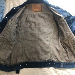 90s LEVI'Sリーバイス 3rd BIG'E' 日本製デニムジャケット38の画像