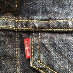 90s LEVI'Sリーバイス 3rd BIG'E' 日本製デニムジャケット38の画像
