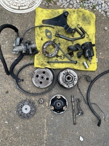 アドレスv125g 駆動、エンジン、セルモーター、部品取り