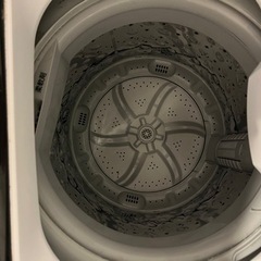 【決まりました】洗濯機 6kg maxzen 2017年製の画像