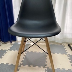 イームズチェア イス シェルチェア 椅子 チェア  黒