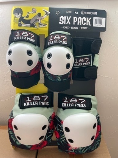 新品未使用【187 Killer Pads】XS (Hibiscus)