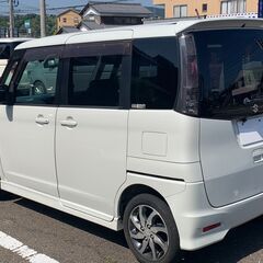 【自社ローン可】車検R6年2月　パレットSW XS　HDDナビ　バックカメラ　片側電動スライドドア　スマートキー　ベンチシートの画像