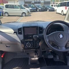 【自社ローン可】車検R6年2月　パレットSW XS　HDDナビ　バックカメラ　片側電動スライドドア　スマートキー　ベンチシートの画像