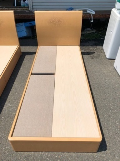 配送可能　同じベッド　2セット　引き出し付き