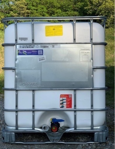 中古IBCコンテナ(水洗い簡易洗浄済)