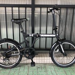 🔹折りたたみ自転車🔹HUMMER 極太タイヤ。定価 : 35,7...