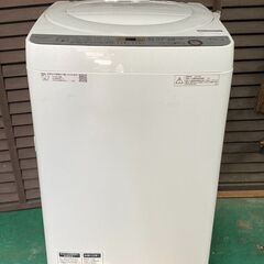 A2902　新しく入荷致しました‼　シャープ　2018年製　7.0kg　全自動洗濯機　配達・設置も可能です‼