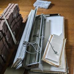 蓄熱ストーブ解体による金物処分
