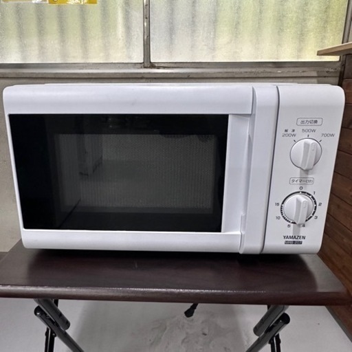 【在庫処分SALE】YAMAZEN 電子レンジ 2019年製 MRB-207
