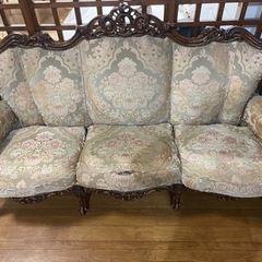 (受け取りに来ていただける方限定)3人掛けソファ