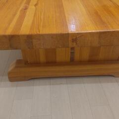 大型木製座卓 重いですの画像