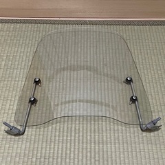 金沢より　ホンダ　スーパーカブ　風除け　ウインドスクリーン　中古品の画像