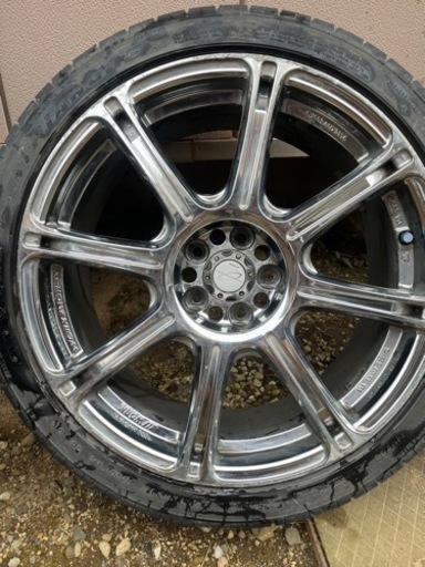 work emotion XC8 225/40/18 タイヤホイール4本セット