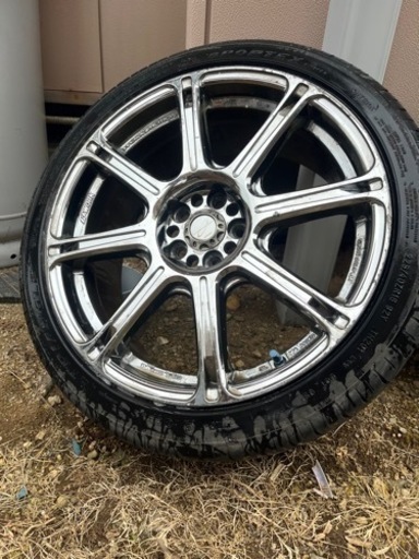 work emotion XC8 225/40/18 タイヤホイール4本セット