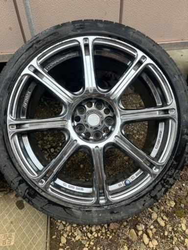 work emotion XC8 225/40/18 タイヤホイール4本セット