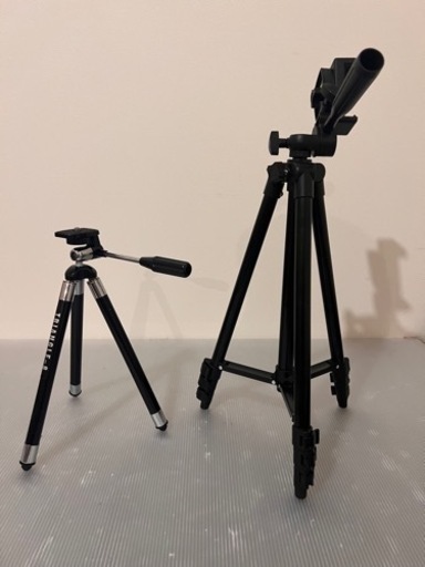 【美品】小型三脚 トライアングル 8段 他2点SET 軽量 718181