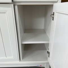 白井産業 レトロモダン アンティーク風 キッチンストッカー キッチン収納