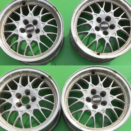 BBS 16×6.5JJ +50mm PCD100×5 スバル純正オプション