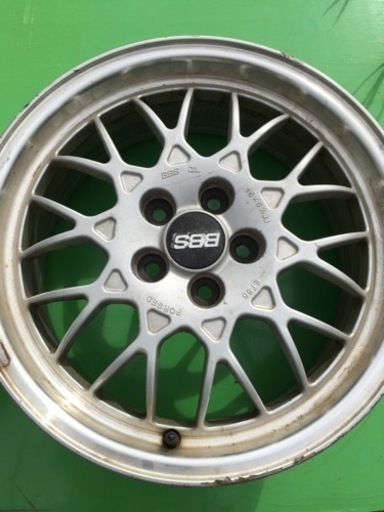 BBS 16×6.5JJ +50mm PCD100×5 スバル純正オプション