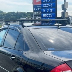 thule キャリア　メルセデス　ベンツ　Eクラス W211 スーリーベースキャリア　イノー　usdmの画像
