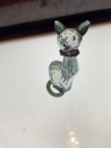 スワロフスキー　フィギュア　シャム猫