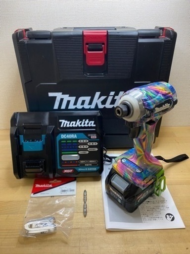 中古 マキタ　TD001G 40V 充電式インパクトドライバ　セット