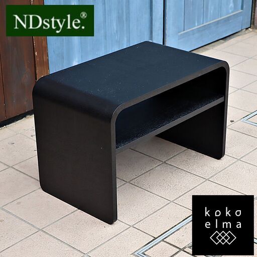 NDstyle(野田産業)よりPRESSO(プレッソ)のリビングテーブルです！横置きでセンターテーブル、縦置きにするとサイドテーブル、ベッドサイドに置いてナイトテーブルなど様々な場所で活躍します♪DE236