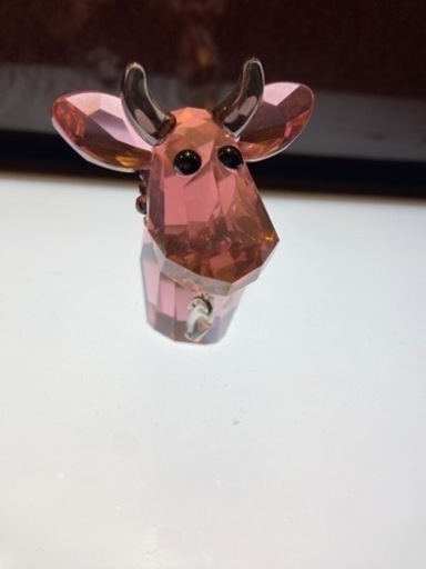 良い スワロフスキー フィギュア 牛 SWAROVSKI スワロフスキー