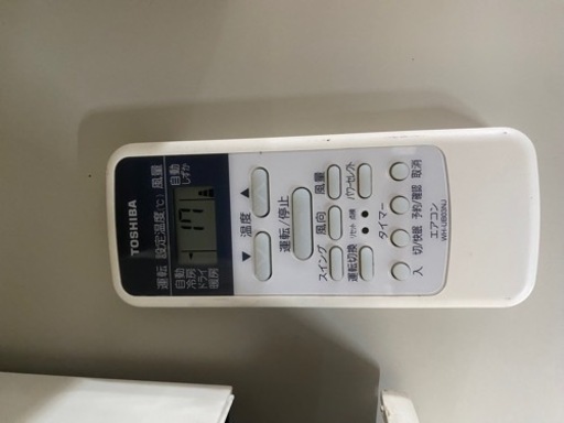東芝　6～8畳用ルームエアコン　AS-C22G　2017年製 標準工事込み　リサイクルショップ宮崎屋住吉店R5.5.19