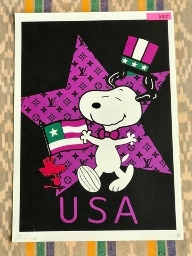 【新品】ルイビトン ✖️スヌーピー　コラボポスター02