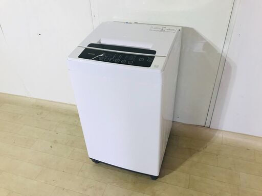 山口)下松市より　洗濯機　IAW-T602E　６㎏　アイリスオーヤマ　2020年製　BIZKE16H