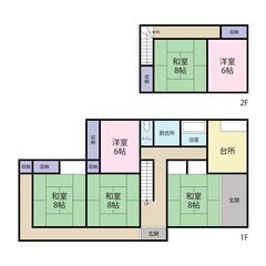 涌谷町上郡　中古住宅　　300万円