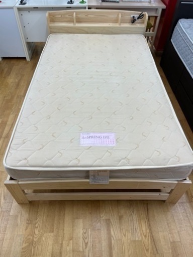 N095★セミダブルベッド★ベッド★幅1220ｍｍ