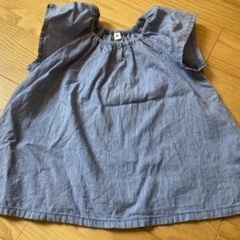 美品　無印シャツ　80cm