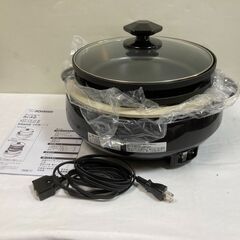 ✨🔔期間限定🔥ジモティー特別価格🔔✨象印 土鍋風 グリルなべ あ...