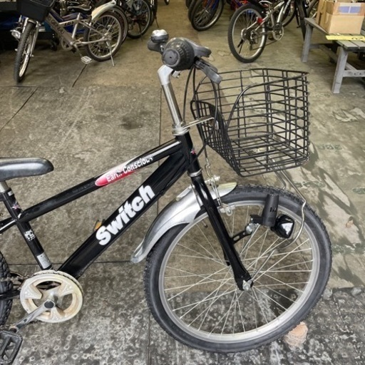 【3375】子供車　22インチ　前後タイヤ新品　12,700円（防犯・税込）