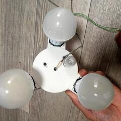 中古★3灯ペンダント★LED電球付き