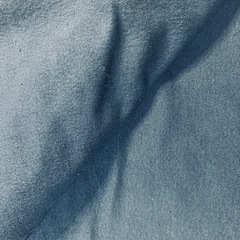 生地　服地　裏起毛ニット　紺