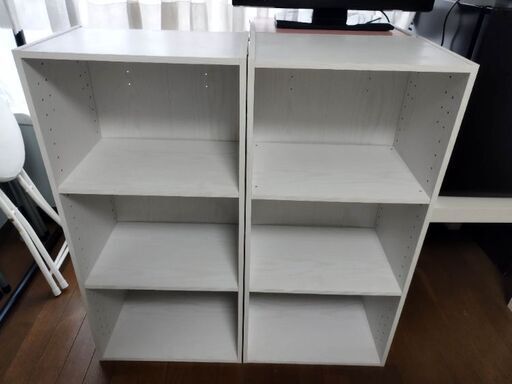 カラーボックス 2個