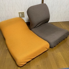 リクライニング座椅子（2個）の画像