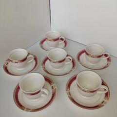 コーヒーカップセットの画像
