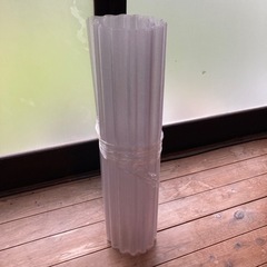 塩ビ波板　半透明　約65cm × 約65cm × 3枚