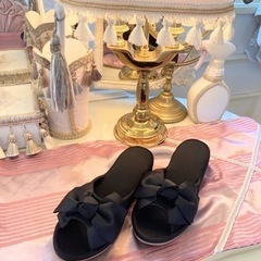 ジェニファーテイラーリボンルームシューズジェニファーテイラーリボ...