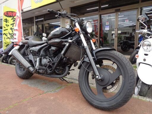 NO.4689　エリミネーター２５０Ｖ　水冷４サイクルＶツイン２５０ｃｃエンジン ブラック　☆彡