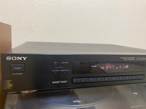 SONY  AM／FMステレオチューナー