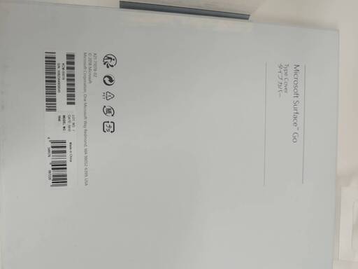 マイクロソフト/Microsoft Surface Go タイプカバー