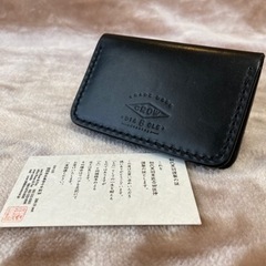 最終値下げセール！CROW 黒羽　名刺入れ　カードケース　メンズ...