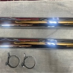 【海外輸入品】ハーレーダビットソン ソフテイル 左右出しマフラー