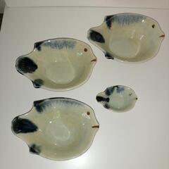 可愛いふぐのお皿セット